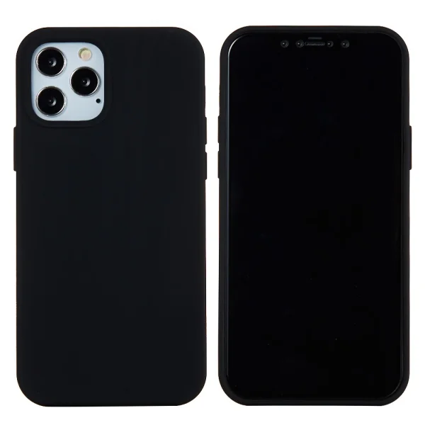 Силиконов калъф Anti-scratch за iPhone 13 Pro, Черен 1