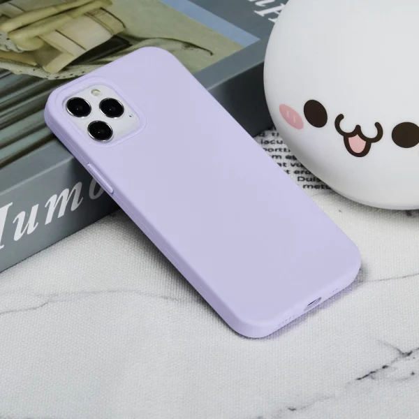 Silicone case Anti-scratch for iPhone 13 Pro, Purple 6