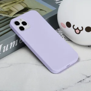 Silicone case Anti-scratch for iPhone 13 Pro, Purple 6