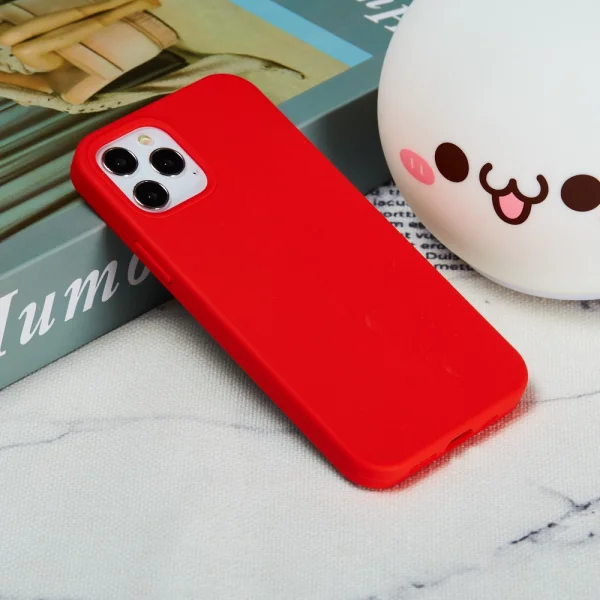 Anti-scratch silicone case for iPhone 13 Pro Max, Red 6