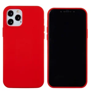 Силиконов калъф Anti-scratch за iPhone 13 Pro Max, Червен