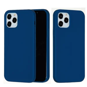 Anti-scratch Silicone Case for iPhone 13 Pro Max, Dark Blue 5