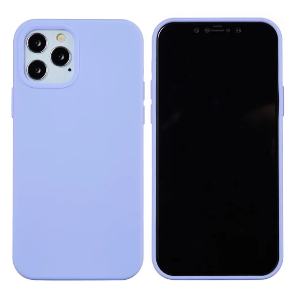 Silicone case Anti-scratch for iPhone 13 Pro Max, Purple 1