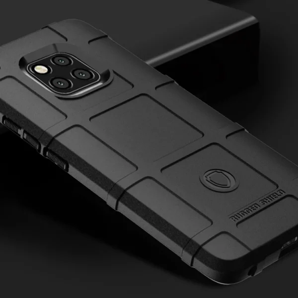 Удароустойчив гръб Grid за Huawei Mate 20 Pro, Черен 3