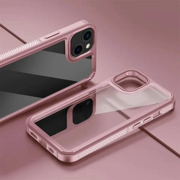 Shockproof case Forerunner Series for Iphone 14 Plus, pink 2