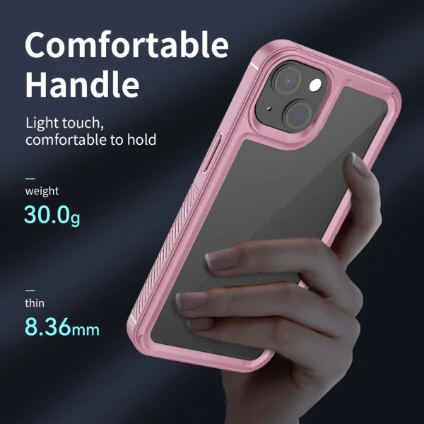 Shockproof case Forerunner Series for Iphone 14 Plus, pink 3