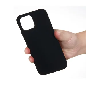 Silicone case Anti-scratch for iPhone 13, Black 4