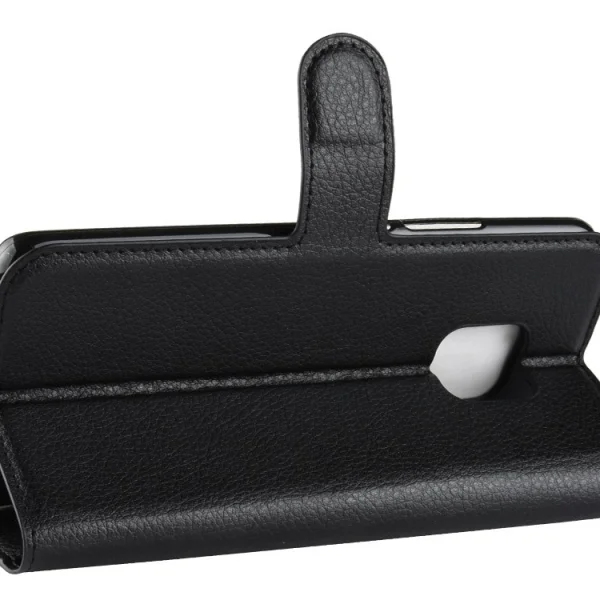Litchi Flip Case for Huawei Mate 20 Pro, Black 6