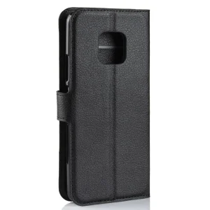 Litchi Flip Case for Huawei Mate 20 Pro, Black 3