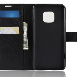 Litchi Flip Case for Huawei Mate 20 Pro, Black 4