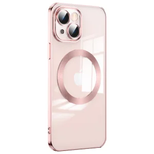 Калъф Magnetic Charging за Iphone 14 Plus, розов