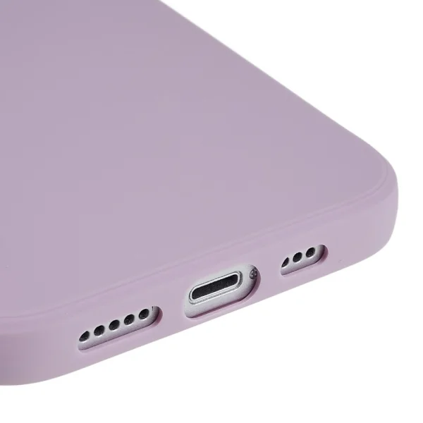 Silicone case Matte for iPhone 14 Plus, light purple 6
