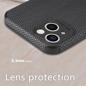 Silicone case Coated for iPhone 14 Plus, black 4