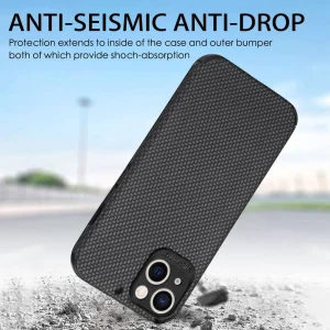 Silicone case Coated for iPhone 14 Plus, black 3