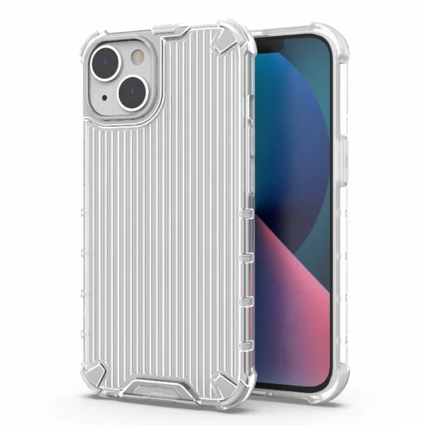 Удароустойчив калъф Scratch Proof за Iphone 14 Plus, прозрачен 1