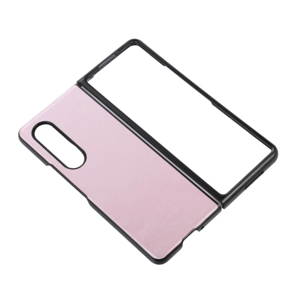 Plastic Case Shockproof Anti-fall for Samsung Galaxy Z Fold 4 5G, Pink 2