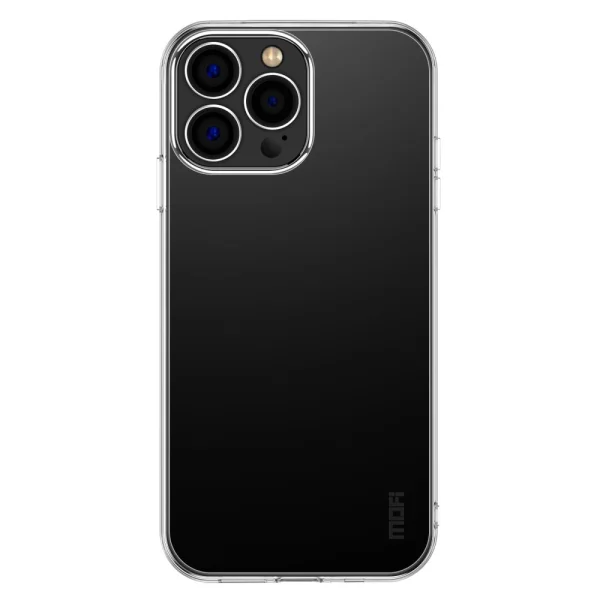 MOFI Silicone Case for iPhone 14 Pro Max, Transparent 2
