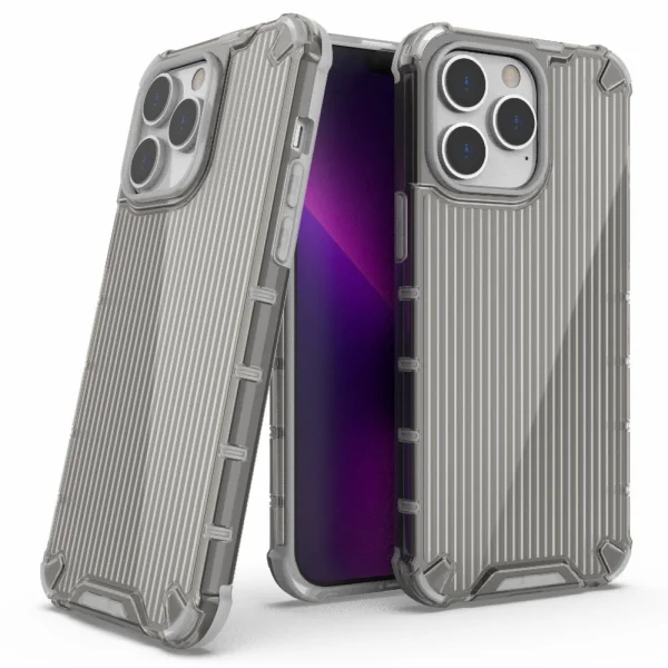 Shockproof Case Scratch Proof for Iphone 14 Pro Max, Gray 2
