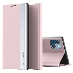 Калъф тефтер Magnetic Closure за iPhone 14, Розов