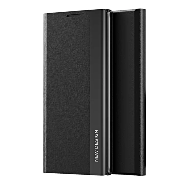 Magnetic Closure Wallet Case for iPhone 14 Pro, Black 2