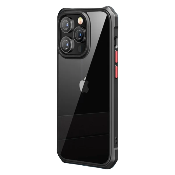 Удароустойчив калъф Shell Scratch Proof за Iphone 14 Pro Max, черен 1