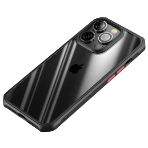Удароустойчив калъф Shell Scratch Proof за Iphone 14 Pro Max, черен 3