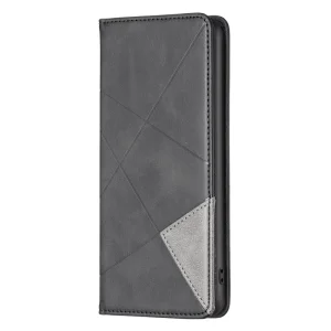 Leather Wallet Stand Book Case for iPhone 14 Pro Max, gray 5
