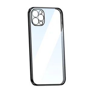 Силиконов калъф SULADA за iPhone 14 Pro, Anti-drop, Черен