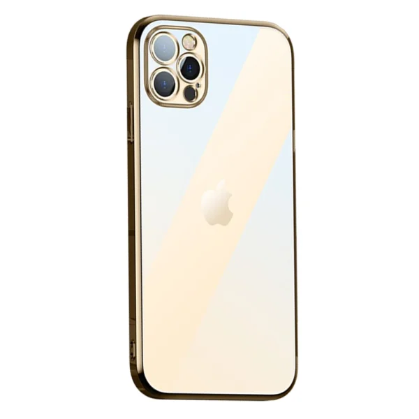 Силиконов калъф SULADA Anti-drop за iPhone 14 Pro, Златист 2