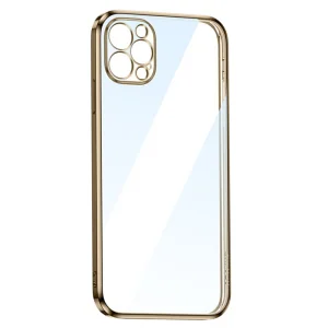 Силиконов калъф SULADA Anti-drop за iPhone 14 Pro, Златист