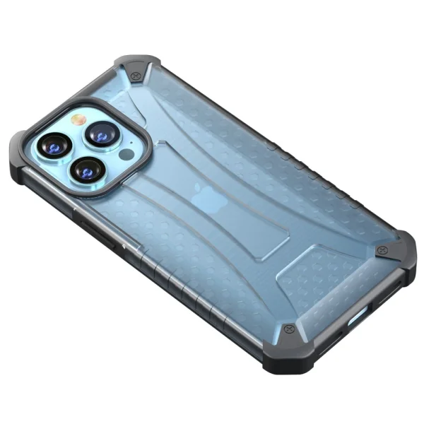 Shockproof Bumper PC case for Iphone 14 Pro Max, black 1