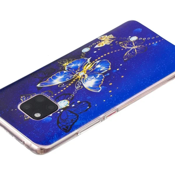 Силиконов гръб за Huawei Mate 20 Pro, Пеперуда 2