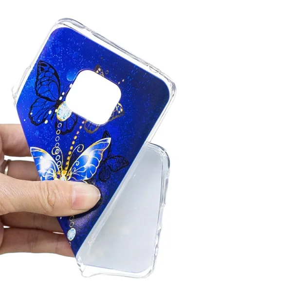 Силиконов гръб за Huawei Mate 20 Pro, Пеперуда 5