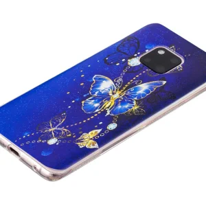 Силиконов гръб за Huawei Mate 20 Pro, Пеперуда 3
