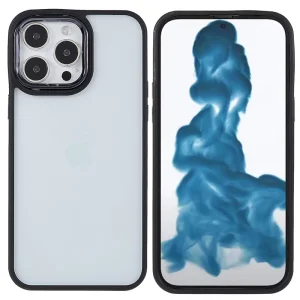 Удароустойчив Калъф Electroplating за iPhone 14 Pro, Черен