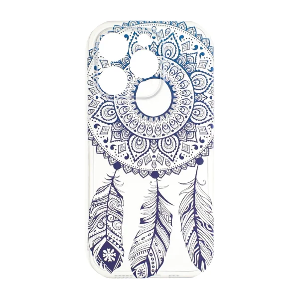 Silicone Case for iPhone 14 Pro, Dreamcatcher 1