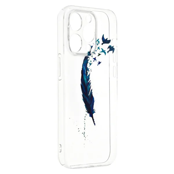 Silicone Case for iPhone 14 Pro, Feather 2