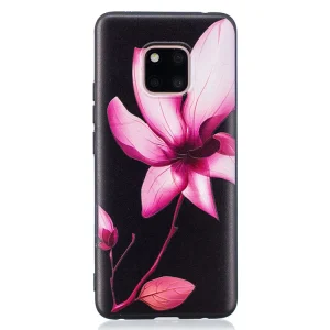 Силиконов гръб за Huawei Mate 20 Pro, Цвете