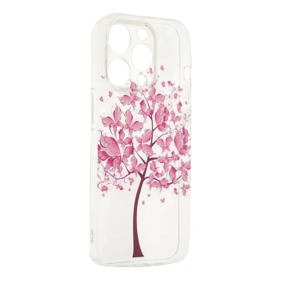 Силиконов калъф за iPhone 14 Pro, Дърво 2
