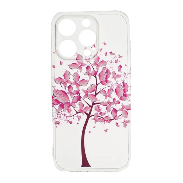 Силиконов калъф за iPhone 14 Pro, Дърво 1