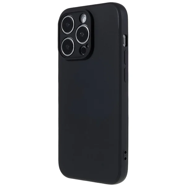 Силиконов калъф Matte за Iphone 14 Pro, черен 3