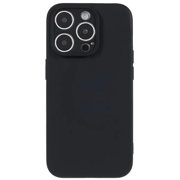 Силиконов калъф Matte за Iphone 14 Pro, черен 2