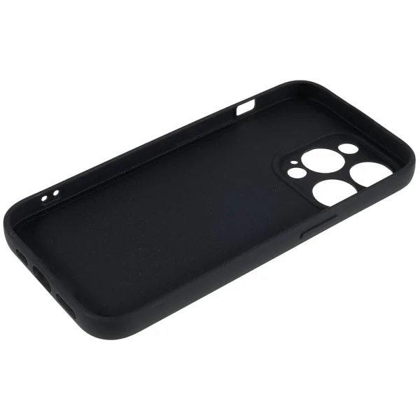 Силиконов калъф Matte за Iphone 14 Pro, черен 6