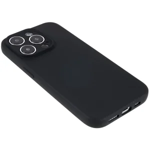 Силиконов калъф Matte за Iphone 14 Pro, черен 4