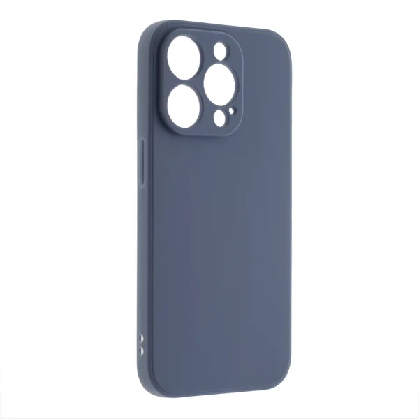 Силиконов калъф Matte за Iphone 14 Pro, лилав 2