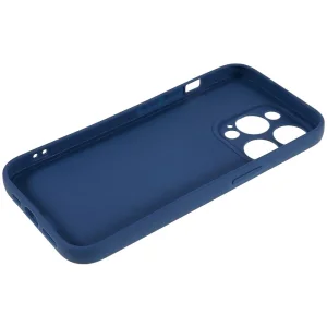 Matte Silicone Case for iPhone 14 Pro, Blue 6