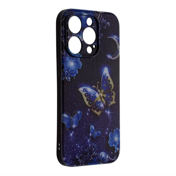 Silicone case for iPhone 14 Pro, Butterfly 2