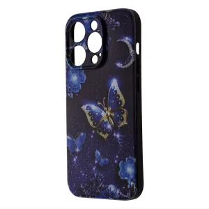 Silicone case for iPhone 14 Pro, Butterfly 3
