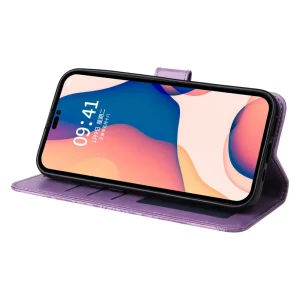 Sunflower Wallet Case for Iphone 14 Pro, purple 3