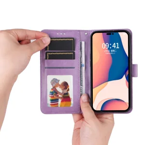 Sunflower Wallet Case for Iphone 14 Pro, purple 5